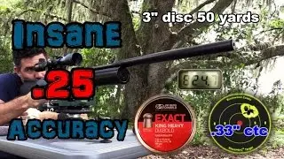 FX Royale 500 .25 Air Rifle + 50 & 100 Yard Accuracy TEST + FULL REVIEW - Regulated PCP Airgun