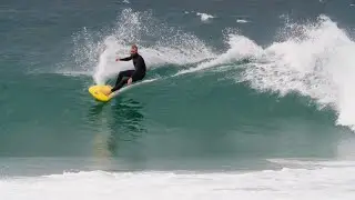Surfing a 1960's UK Single Fin | 