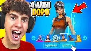Entro dopo 4 ANNI in un mio Vecchio ACCOUNT E...😱 Fortnite ITA
