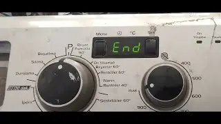 Vestel Çamaşır Makinesi END Hatası Çözüm Ve Detaylı Anlatım