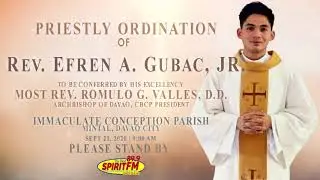 Priestly Ordination of Rev. Efren A. Gubac, Jr., September 21, 2020