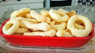 BISCOITO DE POLVILHO ASSADO-VC NÃO VAI CONSEGUIR PARAR DE COMER
