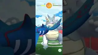 Raid Boss #144 - Rhydon Solo (No weather boost)