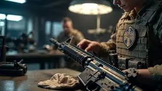 She Was Cleaning a Faulty Rifle &mdash; When the General Went Still at the Patch on Her Vest | Emotional