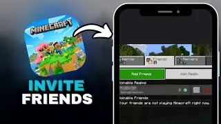 How To Invite Friends In Minecraft Mobile in SECONDS!