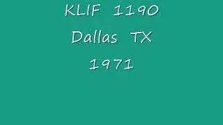 KLIF  1190    Dallas TX  1971