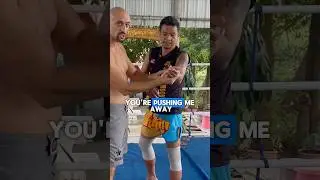 Обманчивый клинч-трюк с приемом Ламнамун Сор Сумали #муайтай