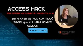 Bir hacker method kontrol&uuml; zayıflığını kullanıp admin&rsquo;e ge&ccedil;iyor | Access Control PortSwigger Lab