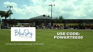 Jacksonville's Best Driving Range (feat. Power Tee) | Blue Sky Golf Club