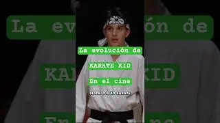The evolution of Karate Kid: from Miyagi's dojo to Cobra Kai #karatekid #cobrakai