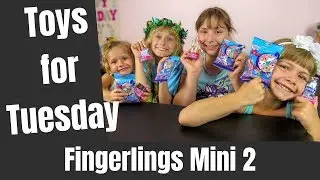 Fingerlings Mini Series 1 Blind Bags Toys Opening