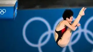 Chen Ruolin wins Women's 10m Platform Gold at London Olympic Games