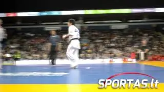 Pasaulio karate čempionate Vilniuje O.Procas i&scaron;kovojo ausko medalį! Finalinė dvikova | HD