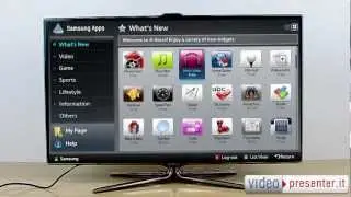 Samsung Smart TV UE55ES7000 recensione review prezzo | Videopresenter.it
