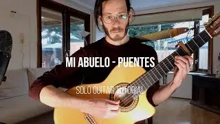 Mi Abuelo (Puentes) - Medicine Guitar Tutorial | Fingerstyle Guitar | World Music Guitar Tutorial