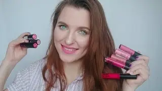 Весенние и летние помады&hearts;︎Свотчи на губах