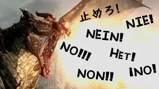 Dovahkiin? No!! in all languages | Skyrim
