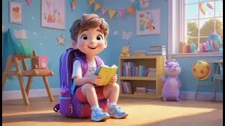 The Lonely Backpack Stayed Home | Nursery Rhymes for Kids & Baby Songs