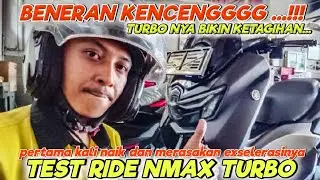 ASLI KENCENGGG!!! TEST REDE PERTAMA KALI NAIK YAMAHA NMAX TURBO 2024 ... 👍👍👍