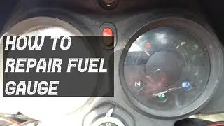 How to repair fuel gauge || honda shine