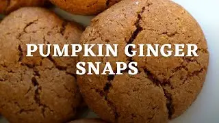 VEGAN PUMPKIN GINGER SNAPS RECIPE | Vegan Richa Recipes