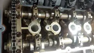 Chevy spark 1 cc engine prior to timing chain replacement not sure vavle is damaged