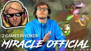 THE BEST MID HERO: INVOKER!! - Miracle Official