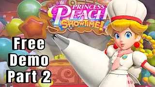 Princess Peach Showtime Free Demo Gameplay Walkthrough Part2 Patissiere Peach#arjunskingdom