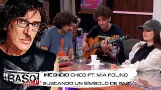 🎹 HOMENAJE A CHARLY🎸 BUSCANDO UN S&Iacute;MBOLO DE PAZ🎙️ INCENDIO CHICO FT. M&Iacute;A FOLINO en vivo #BasoStream