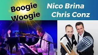 Amazing Boogie Woogie on 2 pianos with Nico Brina & Chris Conz - Sixth Avenue Express