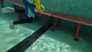 防溺自救 水底拾物 不踩地板換氣