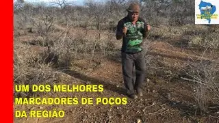 Albertino Almeida marcando o Poço Artesiano de Rogério Oliveira do Canal Nordeste Videos.