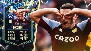 Serious POWERHOUSE! 💪 90 TOTS John McGinn Player Review! FIFA 22 Ultimate Team