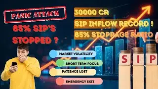 Record SIP Investment, Massive SIP Exits! Indian Investors Confused