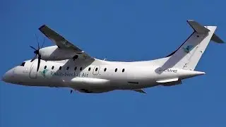 Rhein-Neckar Air Dornier Do-328-110 D-CMHB takeoff Berlin Tegel Airport