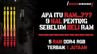 Pengertian Dan Cara Memilih RAM...!!! Rekomendasi 5 Ram DDR4 RGB Terbaik 1 Hingga 1,5 Jutaan.