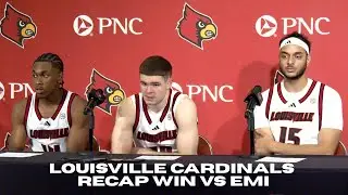 Louisville Cardinals Basketball Players Adrian Wooley, Isaac McKneely & Aly Khalifa Recap EMI