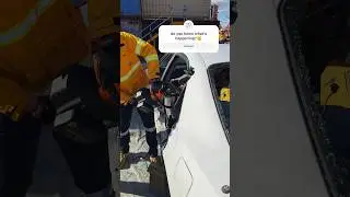 Have you ever seen a road crash rescue in action? #emergencyresponse #carrescue #roadrescue