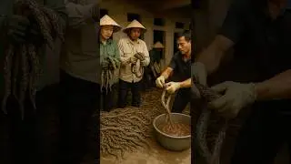 Farmers Raising and Processing Millions of Snakes: The Hidden Industry 🐍 | Venom, Leather & More