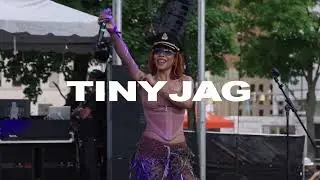 TINY JAG GETS TATTOO AT MO POP FESTIVAL 2022