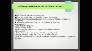 Java Interview Question #5: What is difference between Comparator and Comparable in Java