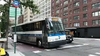 MTA Bus: Ex-NJT 2008 MCI D4500CT #2196 QM10 Express Bus
