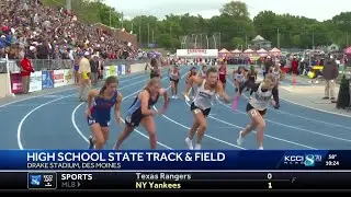 2025 Iowa high school state track Day 1