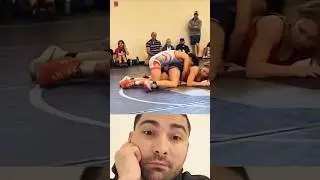 fille vs gar&ccedil;on match en lutte ☺️