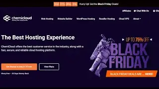 Chemicloud Black Friday Sale | Upto 75% Off on Hosting + Free Domain