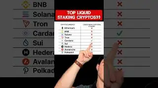 NEW LIQUID STAKING LAW PASSED!!!  😱 #crypto #shorts