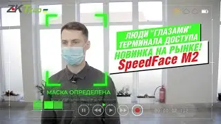 ZKTeco SpeedFace M2 &ndash; надежный детектор наличия маски на лице!