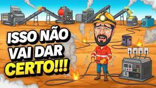 Gold Mining Simulator - Deu errado curto-circuito na mina de ouro!