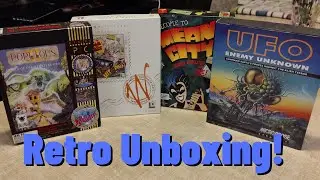 Unboxing retro games! Mail day!