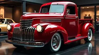 Классический пикап Chevrolet 1945 года возродился в виде монстра 2026 года | Роскошный грузовик в...